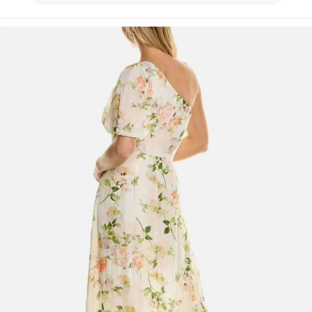 Floral One-Shoulder Dress Yumi Kim Nwt Small Wedding, - Picture 2 of 3